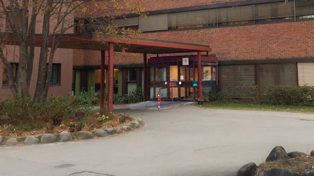 Sykehuset på Tynset, hovedinngang