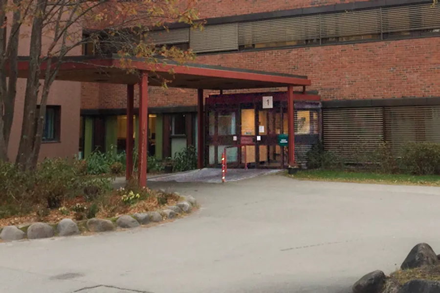 Sykehuset på Tynset, hovedinngang