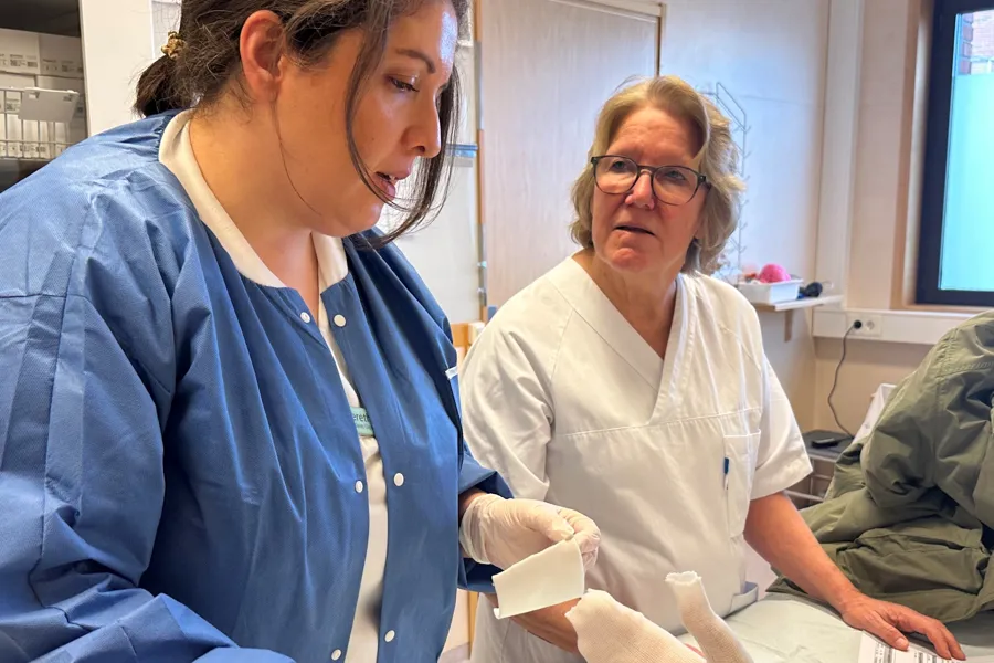 En lege og en pasient