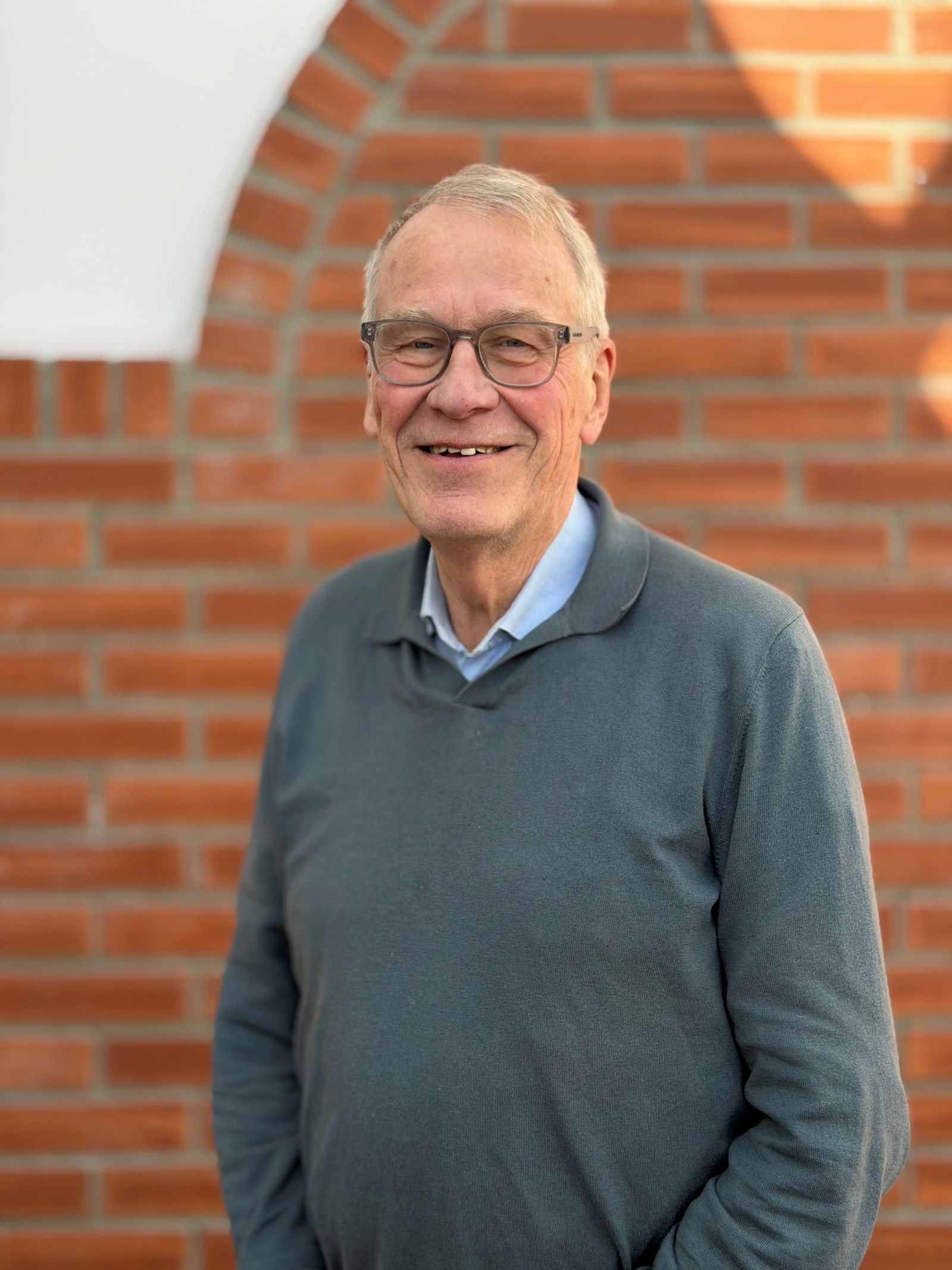 Halfdan Aass, portrett.