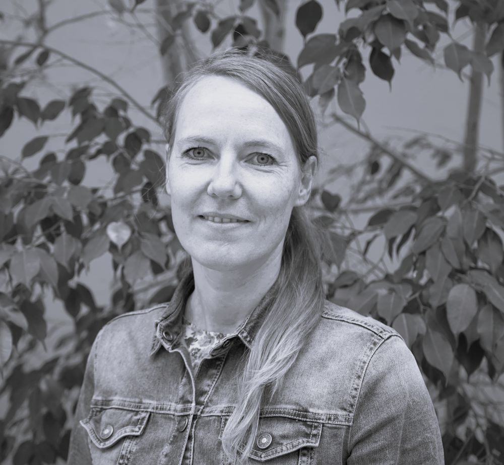 Hanne Clausen, portrett.