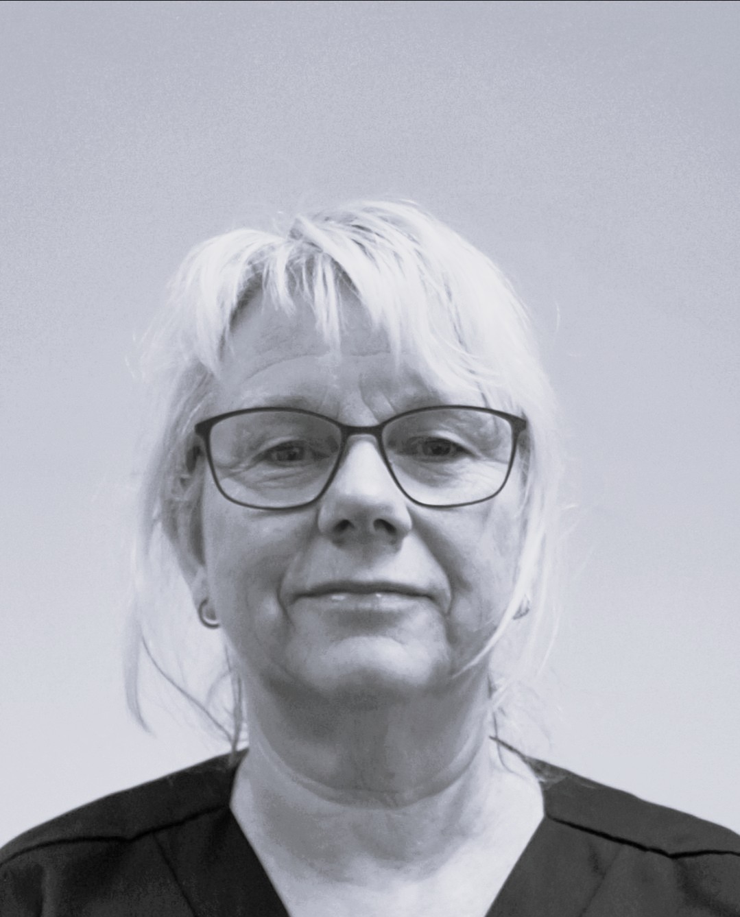 A person with glasses