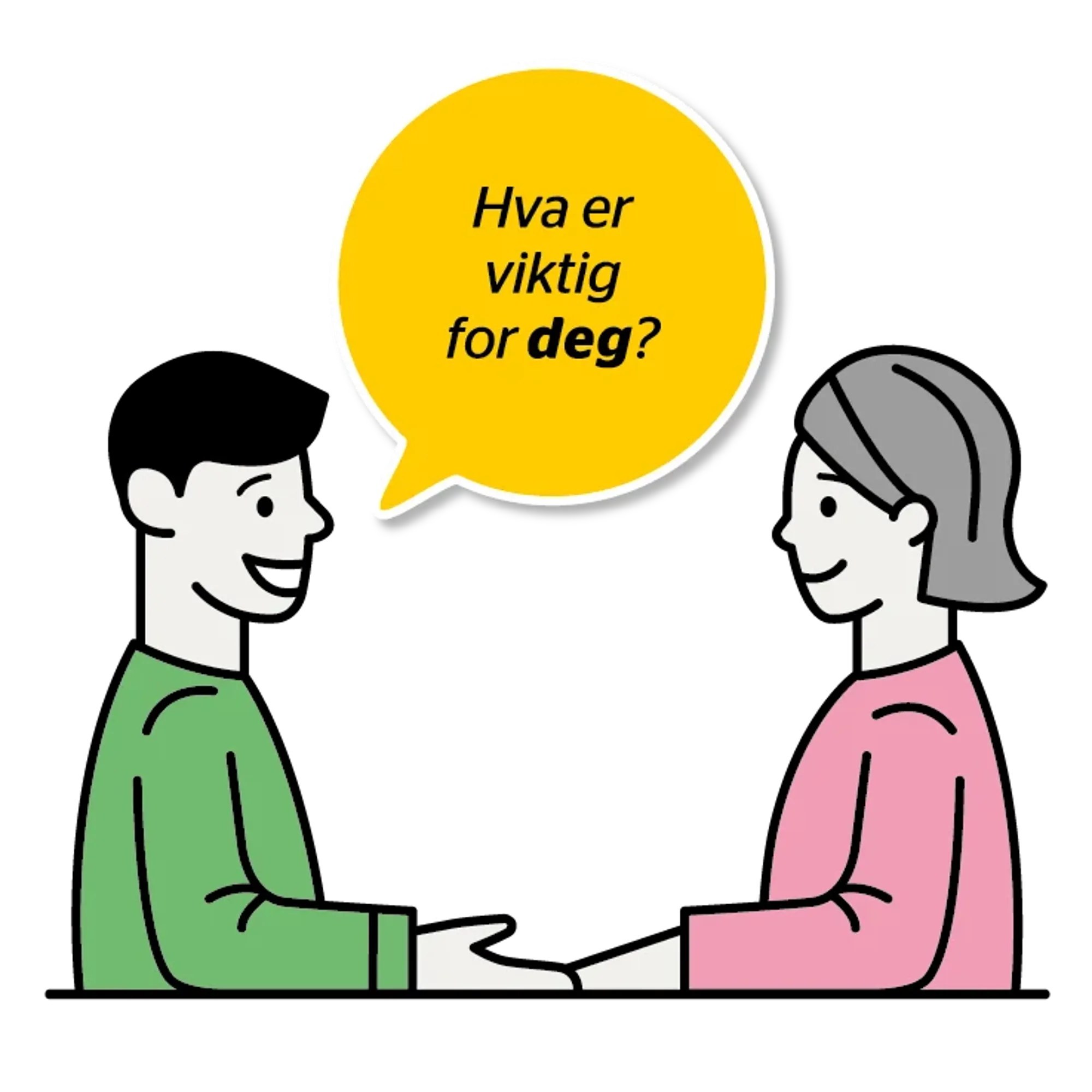 En mann og en kvinne