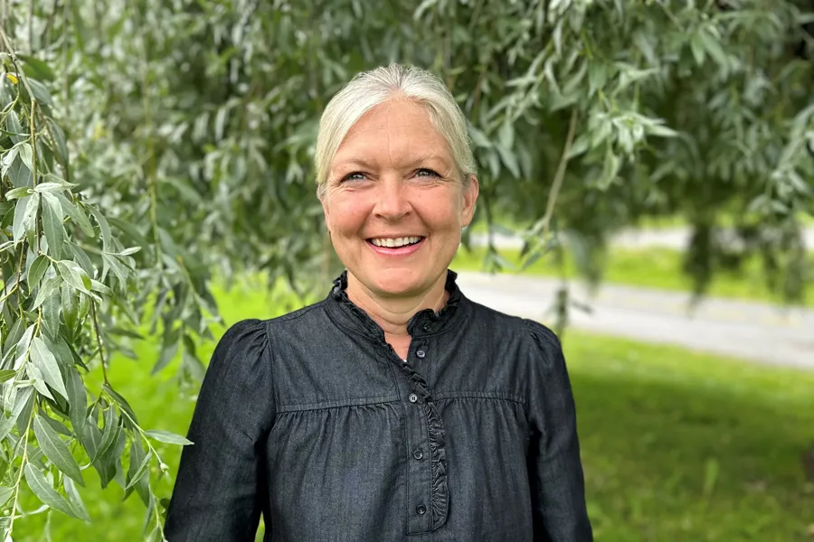 Nina Strøm Swensson, portrett.