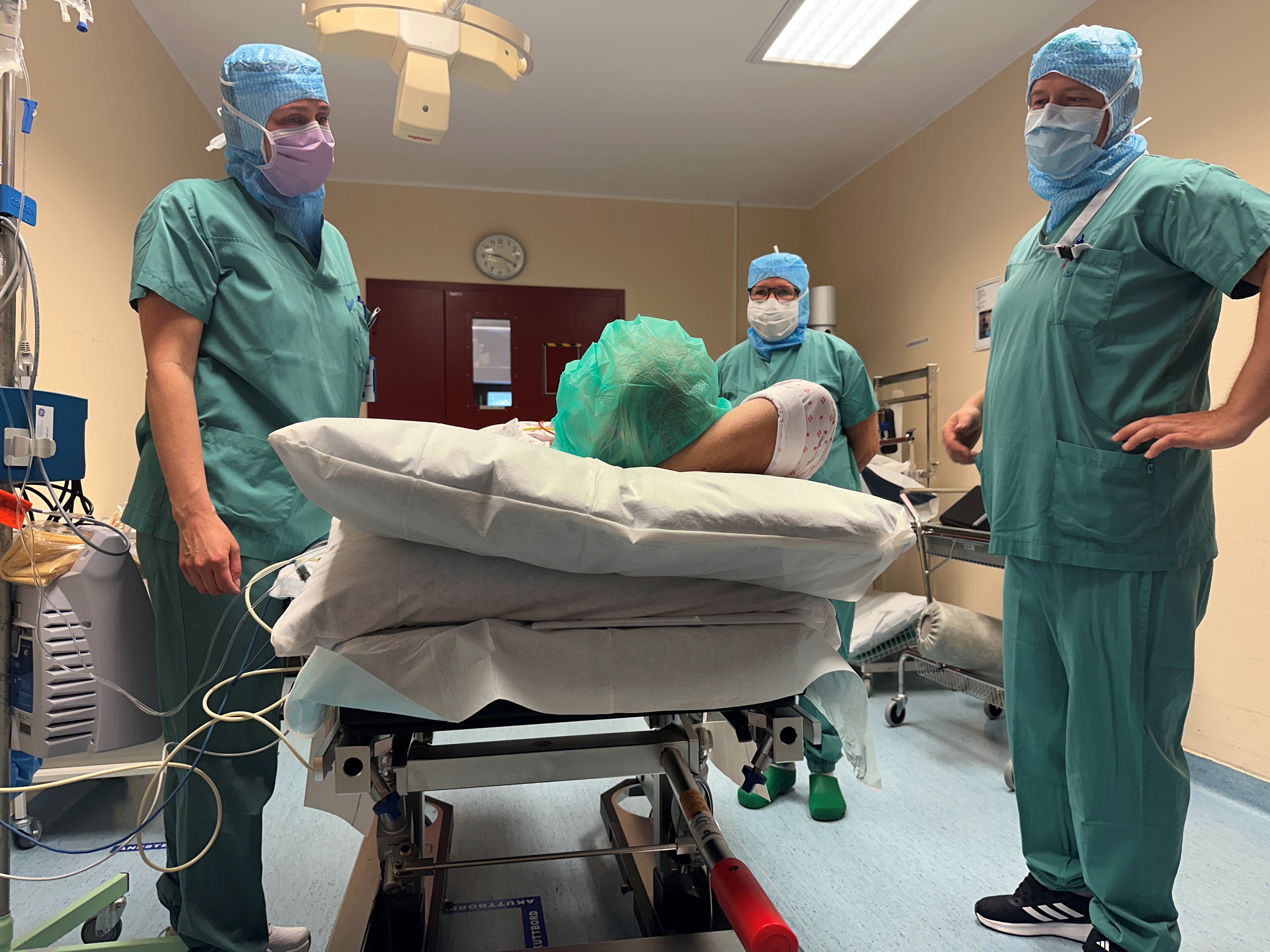 Leger på sykehusrom