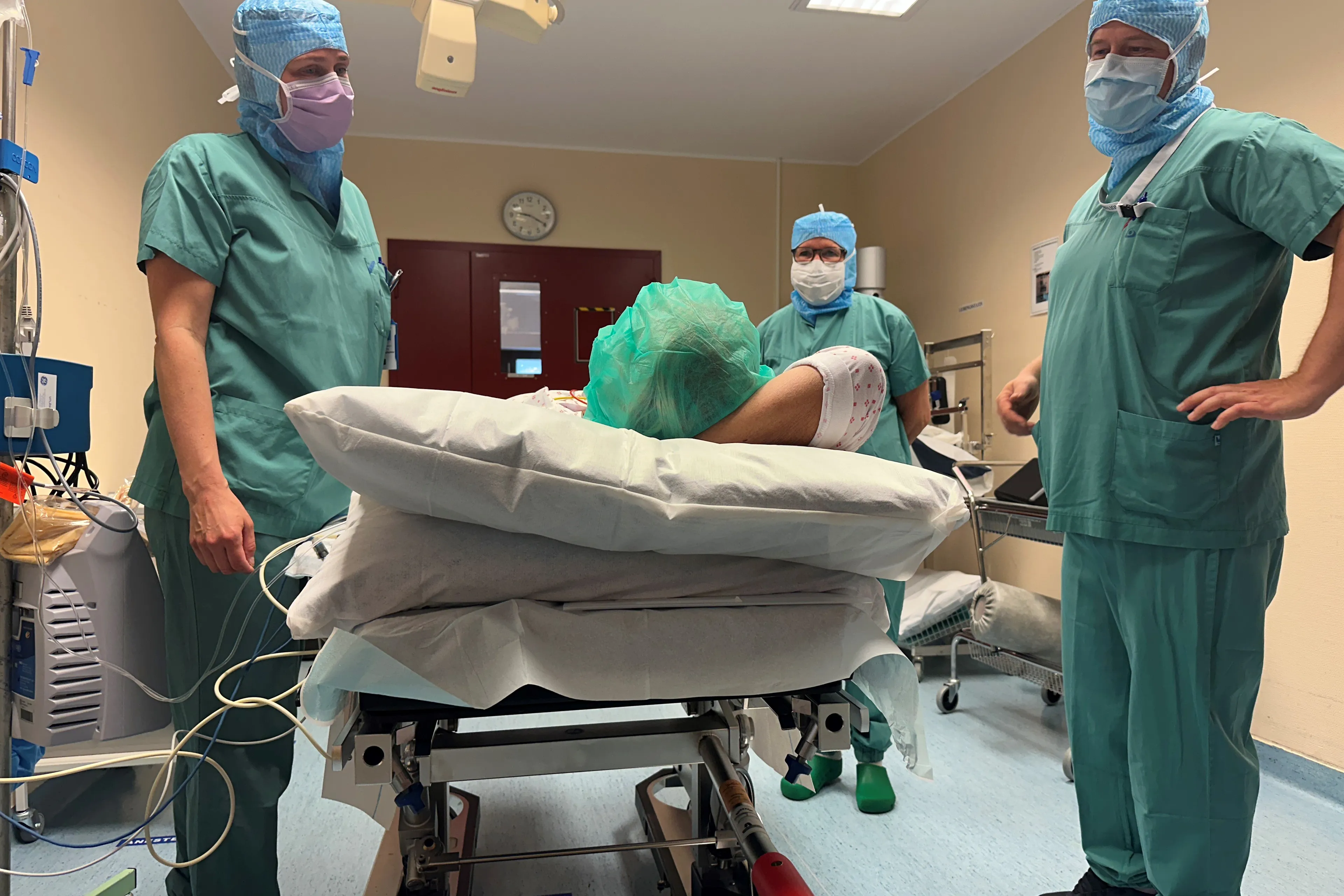 Leger på sykehusrom