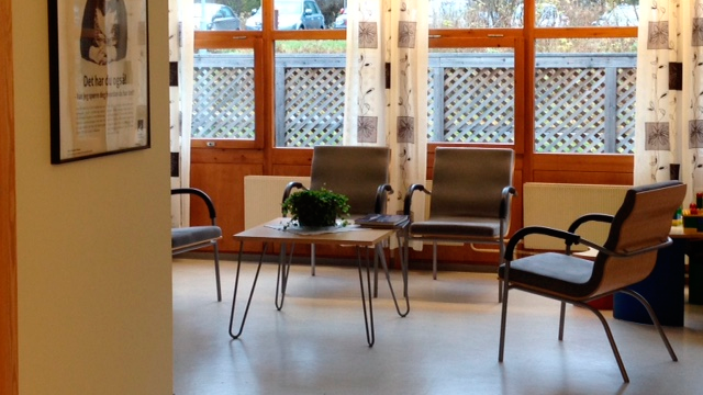 BUP Valdres, venterom