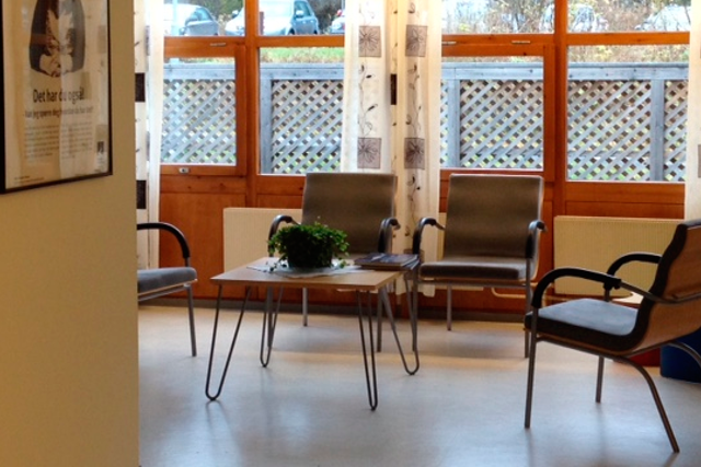 BUP Valdres, venterom