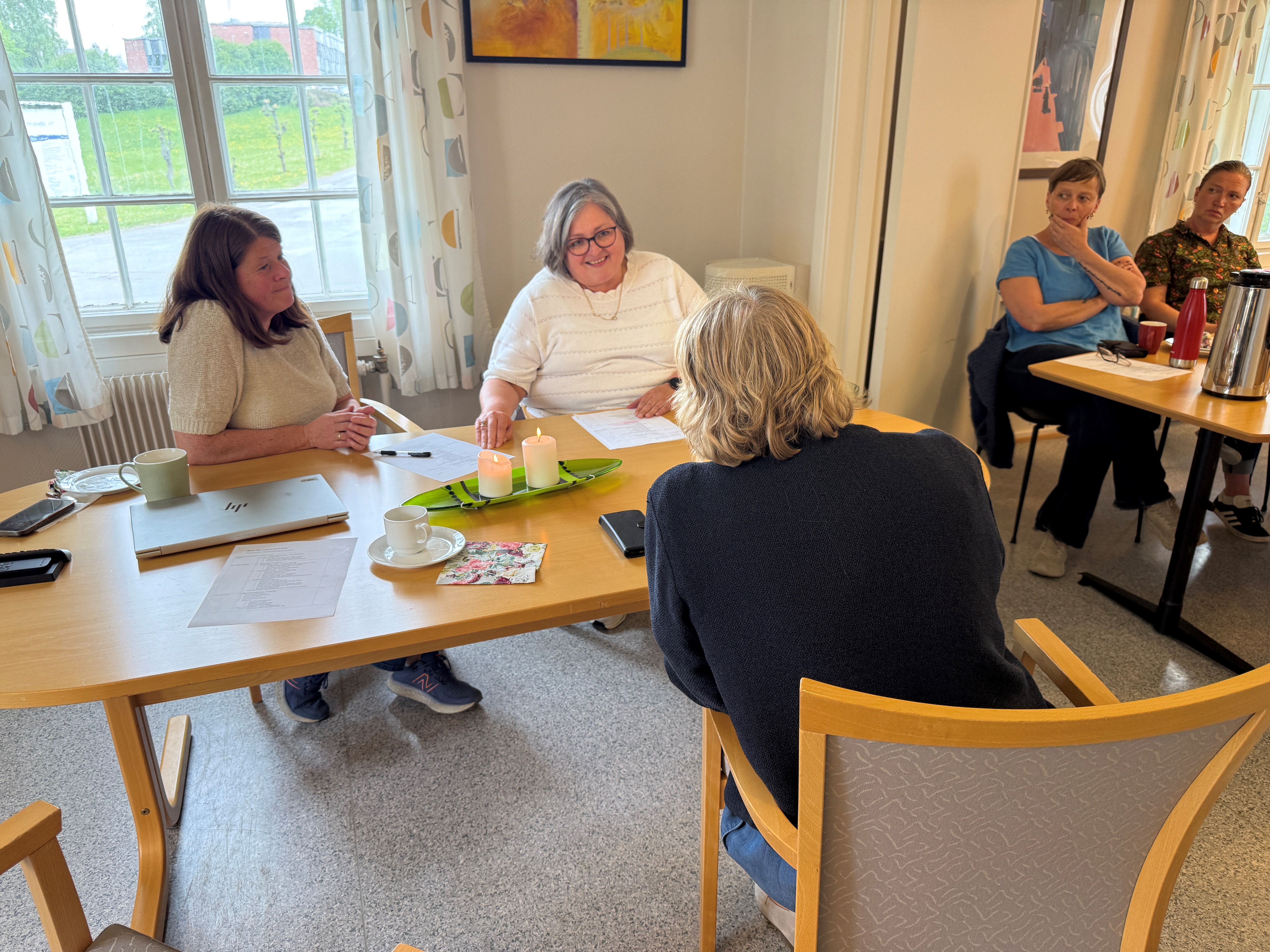 Administrerende direktør og ansatte i forskningsavdelingen