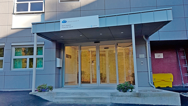 BUP Gjøvik, inngang