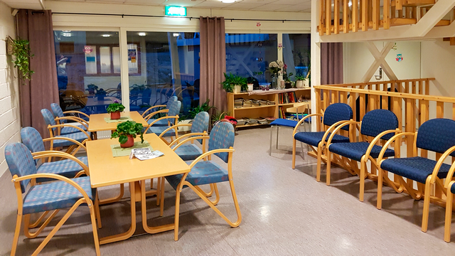 BUP Gjøvik, venterom