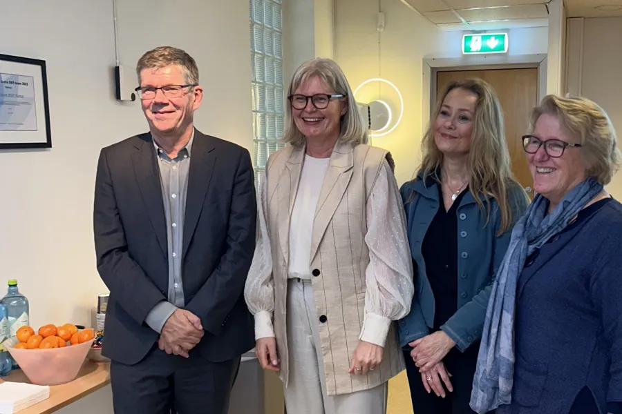 Svein Stølen, Vigdis Stensby, Merete Glenne Øie og Alice Beathe Andersgaard