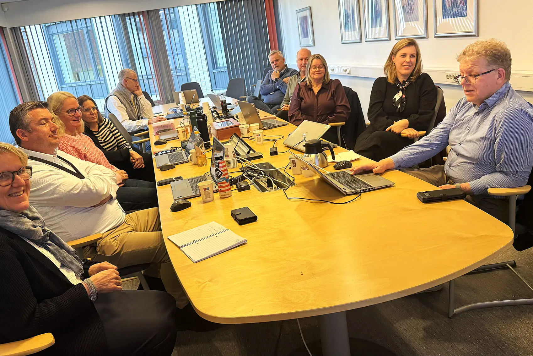 Hele innkjøpsavdelingen under hospitering fra administrerende direktør