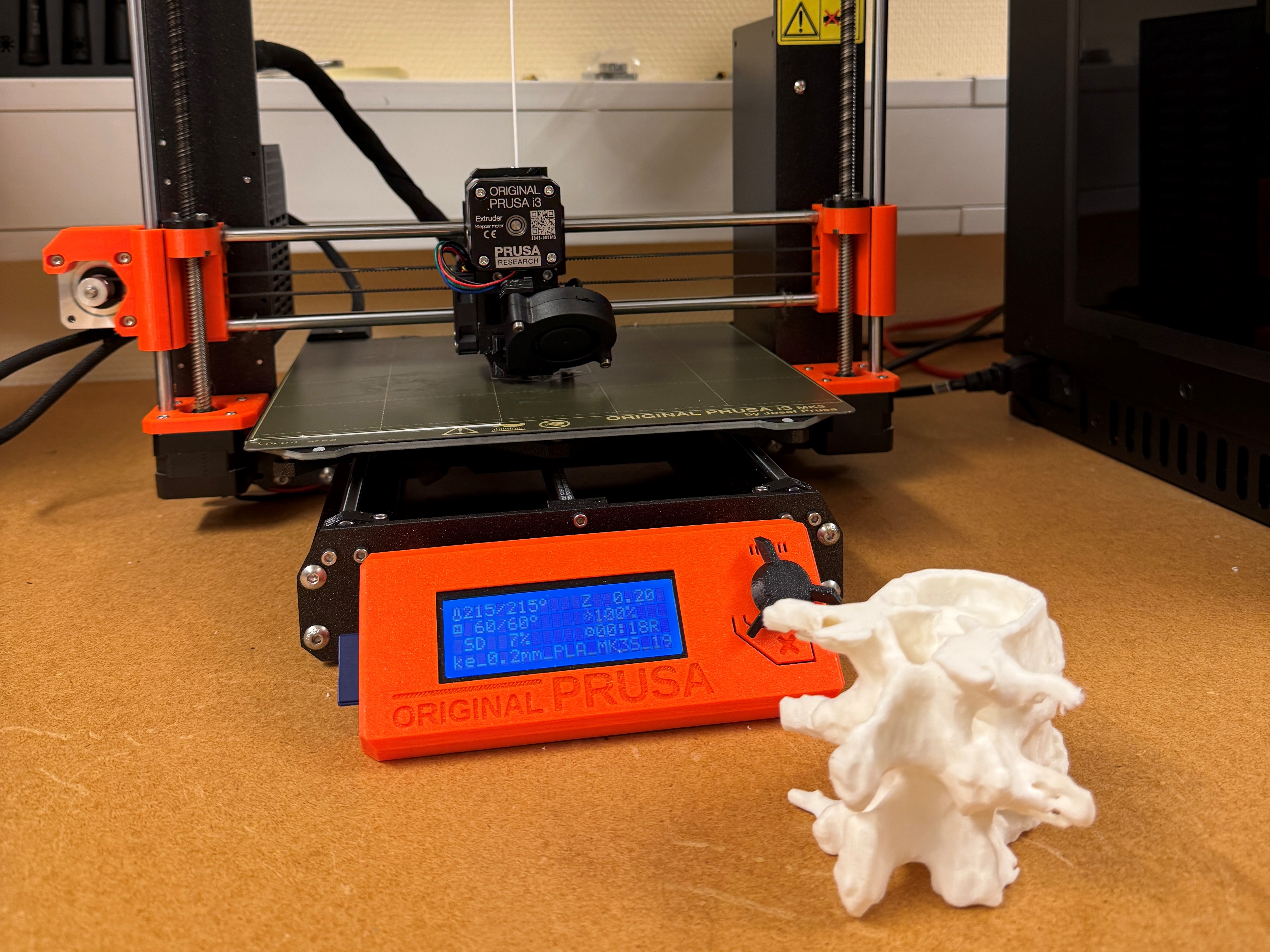 En katt som leker med en leke